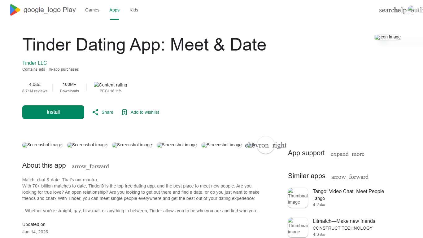 Tinder Dating App: Meet & Date - Apps on Google Play
